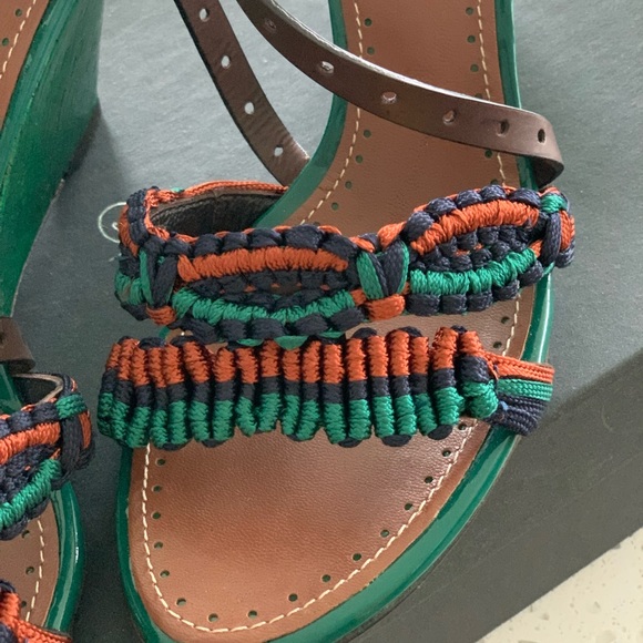 Like New 🔥 Proenza Schouler Braided Accent Leather Sandals - Picture 5 of 10